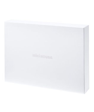 MIKI HOUSE HOT BISCUITS 【ミキハウス】 ジャンパースカートギフトセット【BOX付き】 赤