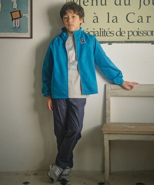 J.PRESS KIDS 【140-170cm】ポケッタブル ブルゾン スカイブルー系
