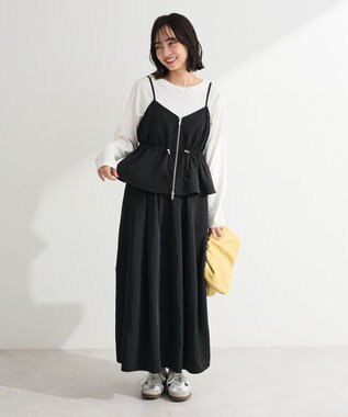 Green Parks ホワイトインナーストレートプルオーバー Off White