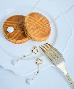 TOCCA LUNAE COIN PEAR EARRINGS イヤリング ゴールド系