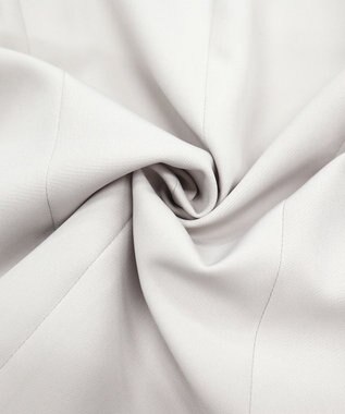 Tiaclasse L 【ダブルクロス・洗える】カラーレスジャケット グレージュ