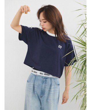Green Parks ｍｅ　Ｊａｎｅ／ワイドショートＴシャツ Navy