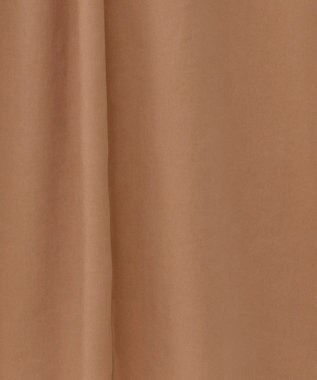 YECCA VECCA タックデザインシャツワンピース Camel