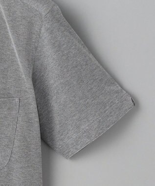 GOTAIRIKU WEB限定/ポケット付【COOLMAXの吸汗速乾】COOL BIZポロ ライトグレー系