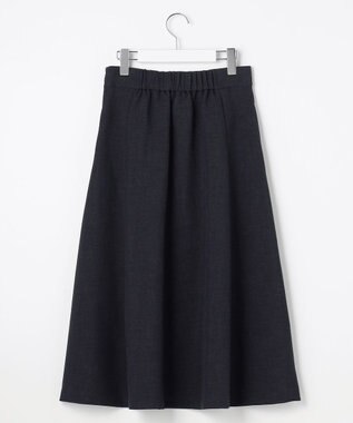 Feroux 【先行予約】パール釦ペプラムジャケット×スカート セットアップ ネイビー系