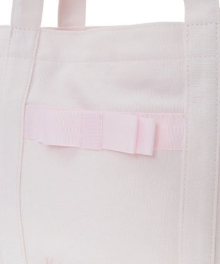 Maison de FLEUR ピンクマニアマルチポケット帆布トートSバッグ Pink