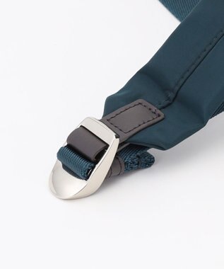 Y'SACCS ドローストリング コンビカラーリュックサック ブルー