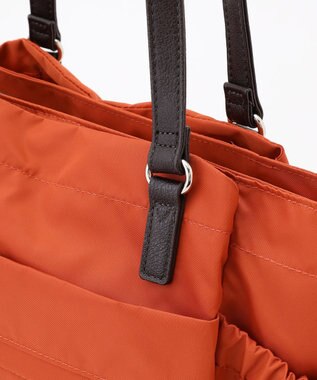 LA BAGAGERIE 【MONICA】ポーチ付き3WAYトートバッグ オレンジ