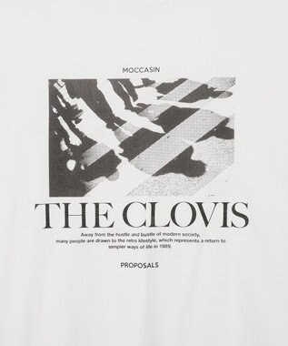 AMERICAN HOLIC BACK PHOTOプリントロンT Off White