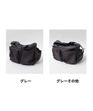 WEGO 立体ポケットショルダー グレー