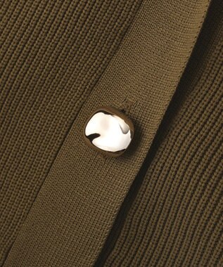 AMERICAN HOLIC 金ボタンニットジレ Khaki