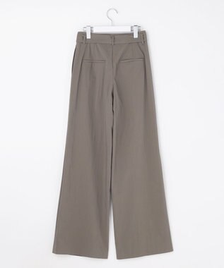 自由区 【カトリエムブーケ】Envelopper ワイドストレートラップパンツ グレー