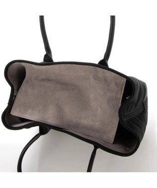 UNBILLION cachecache パーテーションキャンバストートバッグL ブラックブラック