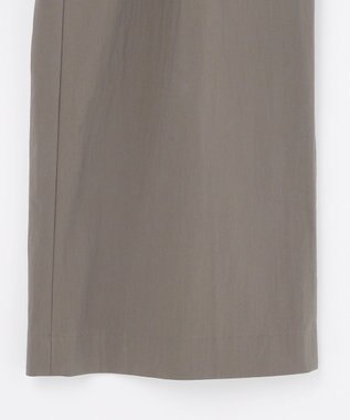 自由区 【カトリエムブーケ】Envelopper ワイドストレートラップパンツ グレー