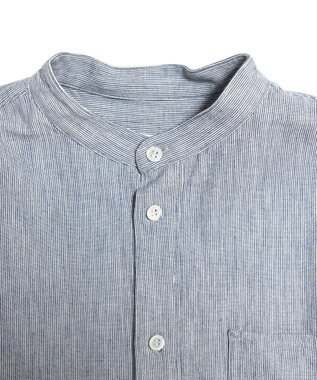 LENO LIGHT HICKORY ONE PIECE / ヒッコリーシャツワンピース WHITE STRIPE