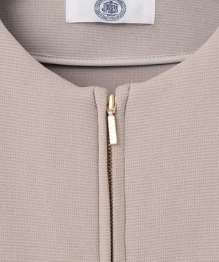 J.PRESS LADIES ダンボールジャージー ブルゾン ブラウン系