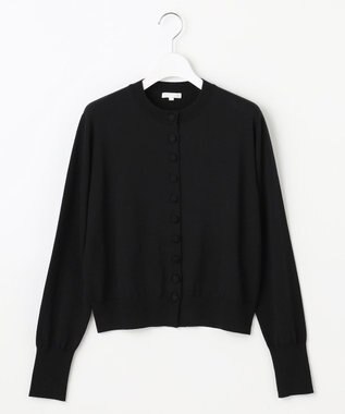 23区 S 【R(アール)】ファインウール ニットカーディガン ブラック系