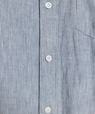 LENO LIGHT HICKORY ONE PIECE / ヒッコリーシャツワンピース WHITE STRIPE