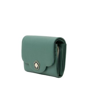 CLATHAS ペルル 二つ折り財布 グリーン