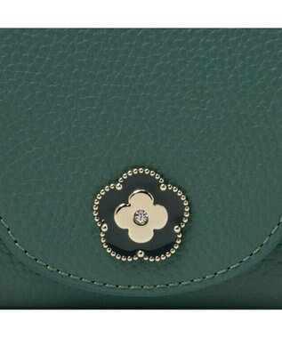 CLATHAS ペルル 二つ折り財布 グリーン