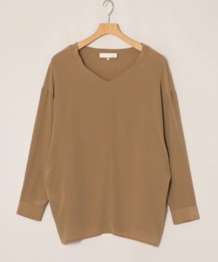 ONWARD Reuse Park 【自由区】ブラウス春夏 ブラウン