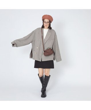 林八百吉商店 un chapeau  エコレザーベレー