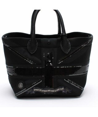 A.D.M.J. 【魔法の様に軽い】マジックライト/ユニオンジャックキューブトート21cm(Dカン+) NE/AZU