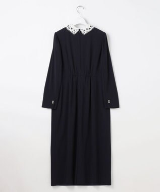 ANY SIS 【2WAY】セレモニーダブルクロス ワンピース ネイビー