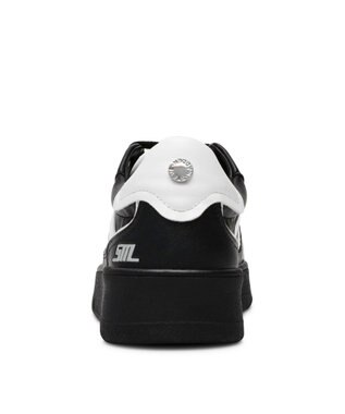 STEVE MADDEN BAL HARBOUR 厚底ローカットスニ―カー ブラックホワイト