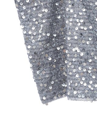 Green Parks スパンコールキャミビスチェ Gray