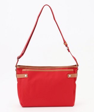 LA BAGAGERIE 【撥水ナイロン】ベーシックショルダー レッド