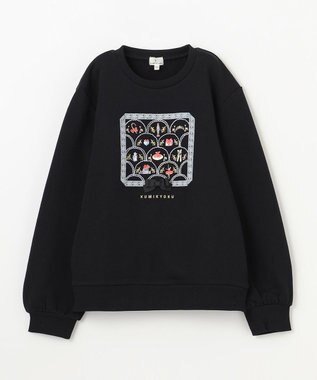 組曲 KIDS 【150-160㎝】NutsCracker トレーナー ブラック系