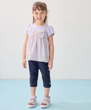 ANY KIDS ひんやりクール パンツ ネイビー