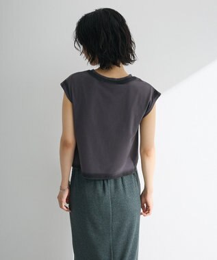 Green Parks ・ｓｗｉｎｇ　ｂｙ　ハートロゴフレンチＴＥＥ Charcoal Gray