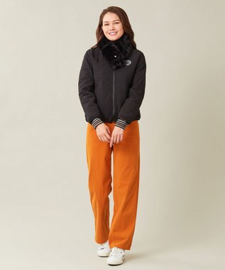 23区GOLF 【WOMEN】エニワイズ ジャガード モックネックシャツ グレー系1