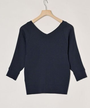 ONWARD Reuse Park 【ICB】ニット春夏 ネイビー