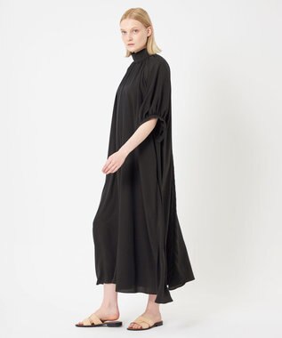 BEIGE， 【WEB限定】JASPE /  ギャザーワンピース Black
