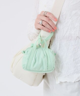 LeSportsac SHEEN MICRO DUFFLE/クラウディーセージ