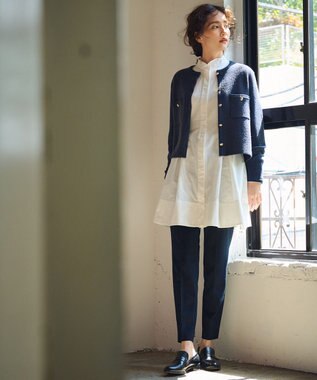 uncrave コットンツイル シャツワンピース（uncrave WHITE） オフ