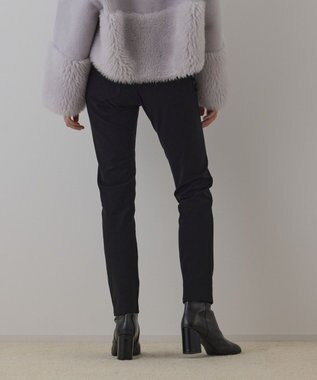 GRACE CONTINENTAL トリコットスリムパンツ ブラック