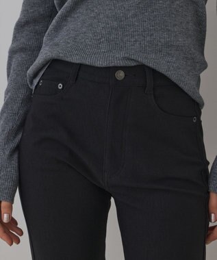 GRACE CONTINENTAL トリコットスリムパンツ ブラック
