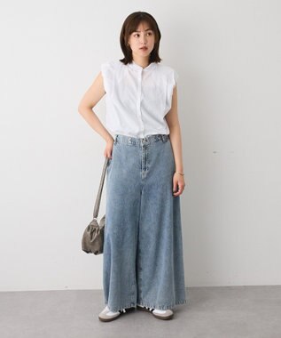 CRAFT STANDARD BOUTIQUE フレンチスリーブブラウス White