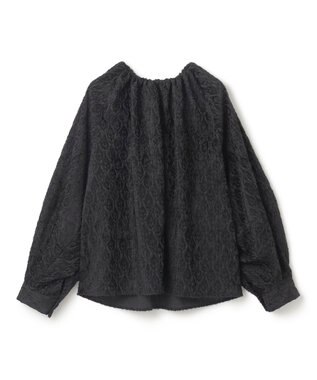 【洗える】CROISETTE / ジャカードブラウス
