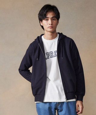 J.PRESS MEN フルジップパーカー ネイビー系