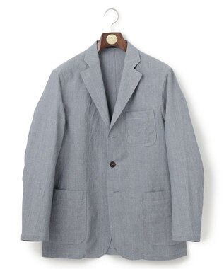 J.PRESS MEN 【新モデル/軽量/高通気性/吸湿性/放湿性】サマージャケット“ THE SHACKET” ダルブルー系