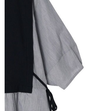 Green Parks テレコドッキングチュニック Stripe