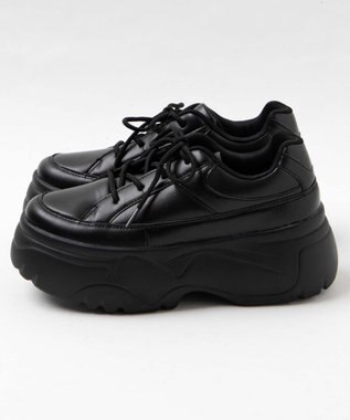 WEGO ボリュームスニーカー ブラック