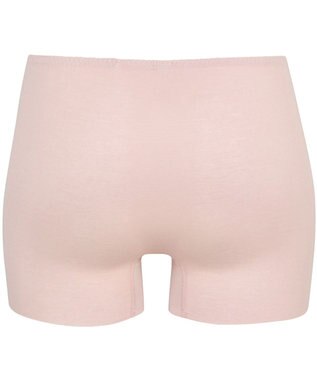 Wing インナー 【綿の贅沢オーガニック フラットタイプ】 オーガニックコットン混素材 ひびきにくく薄くて軽い １分丈 ER1148 ウイング／ワコール ラズベリー