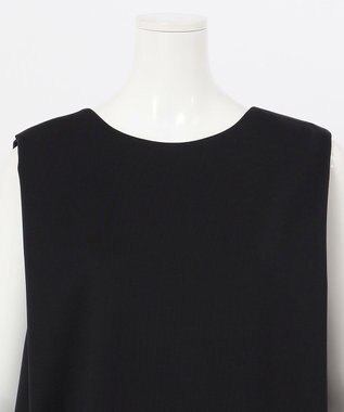 23区 【エステータ】スキューバ ノースリーブ ワンピース ブラック系