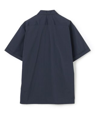 JOSEPH HOMME エアリータフタストレッチ　半袖シャツ ネイビー系